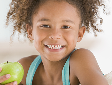 Child Smiling in Belleville, IL