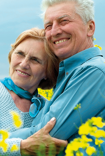 Couple Smiling in Belleville, IL