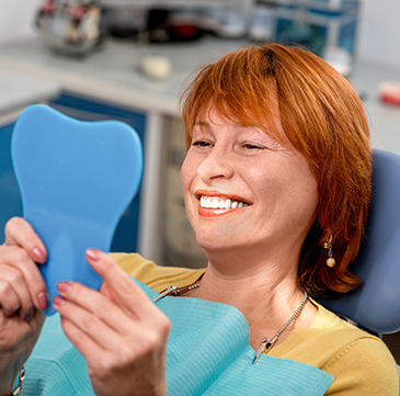 Woman Enjoying Her Natural Smile in Belleville, IL