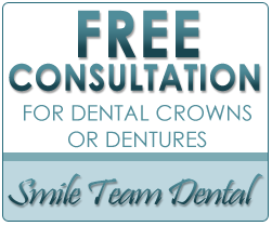 Free Consultation For Dental Crowns Or Dentures